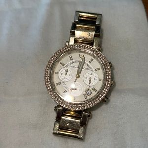 Gold Michael Kors watch